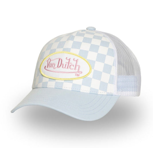 Gorra Von Dutch DAMI W – Celeste Blanca - intershopgc - Tienda de gorras online - Maspalomas