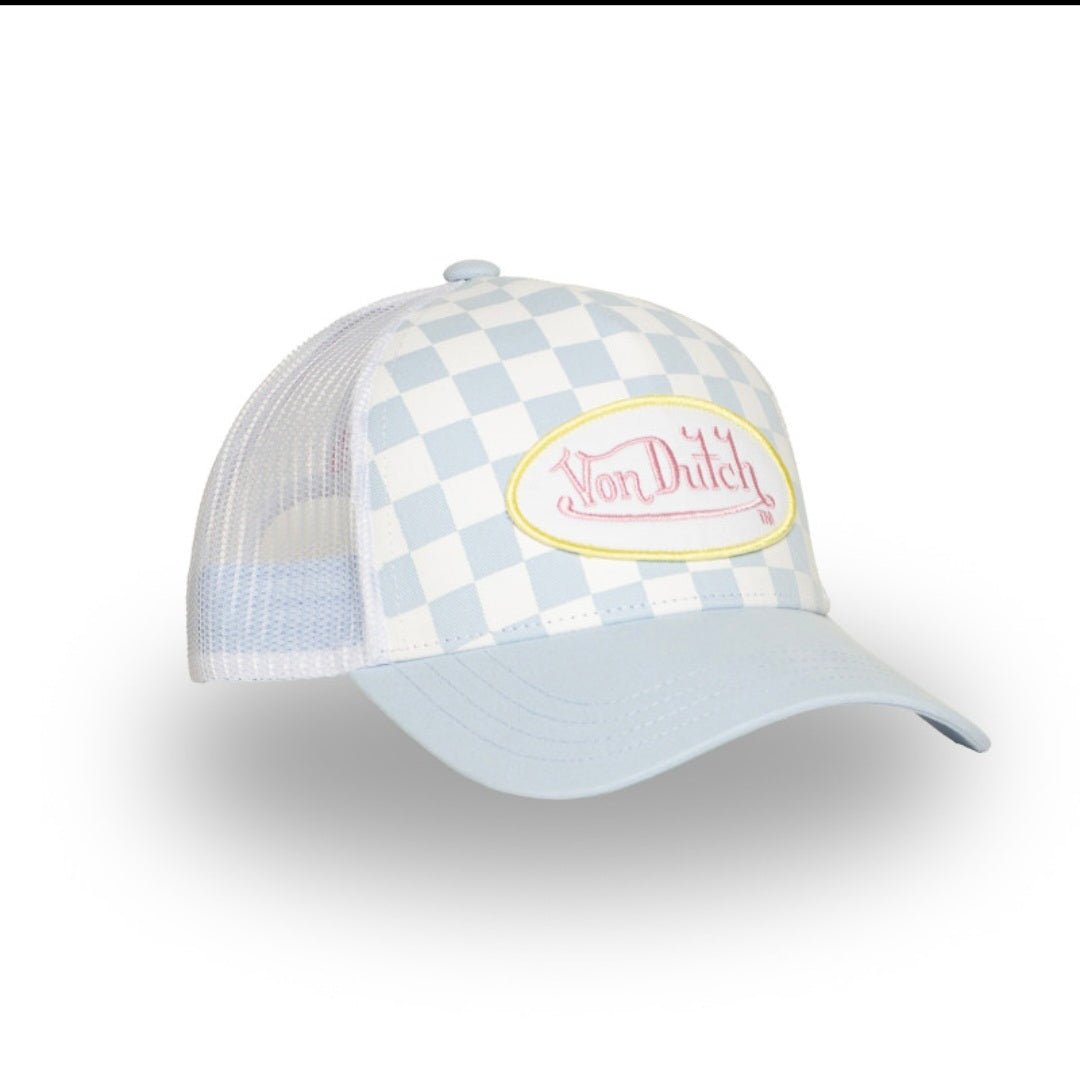 Gorra Von Dutch DAMI W – Celeste Blanca - intershopgc - Tienda de gorras online - Maspalomas