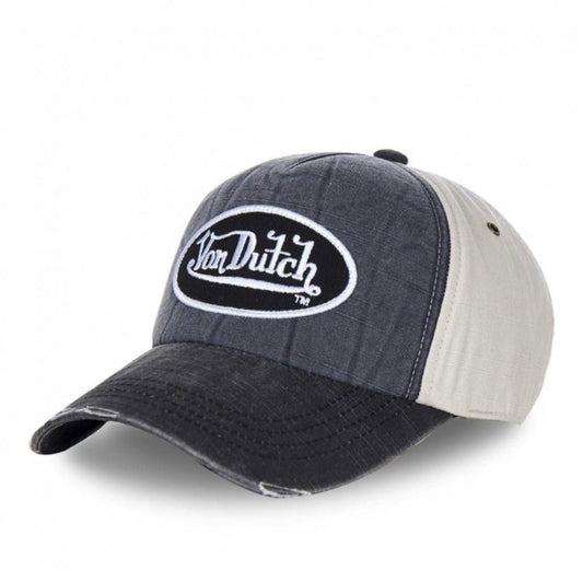 Gorra Von Dutch JACK7 Gris Blanca - intershopgc - Tienda de gorras online - Maspalomas