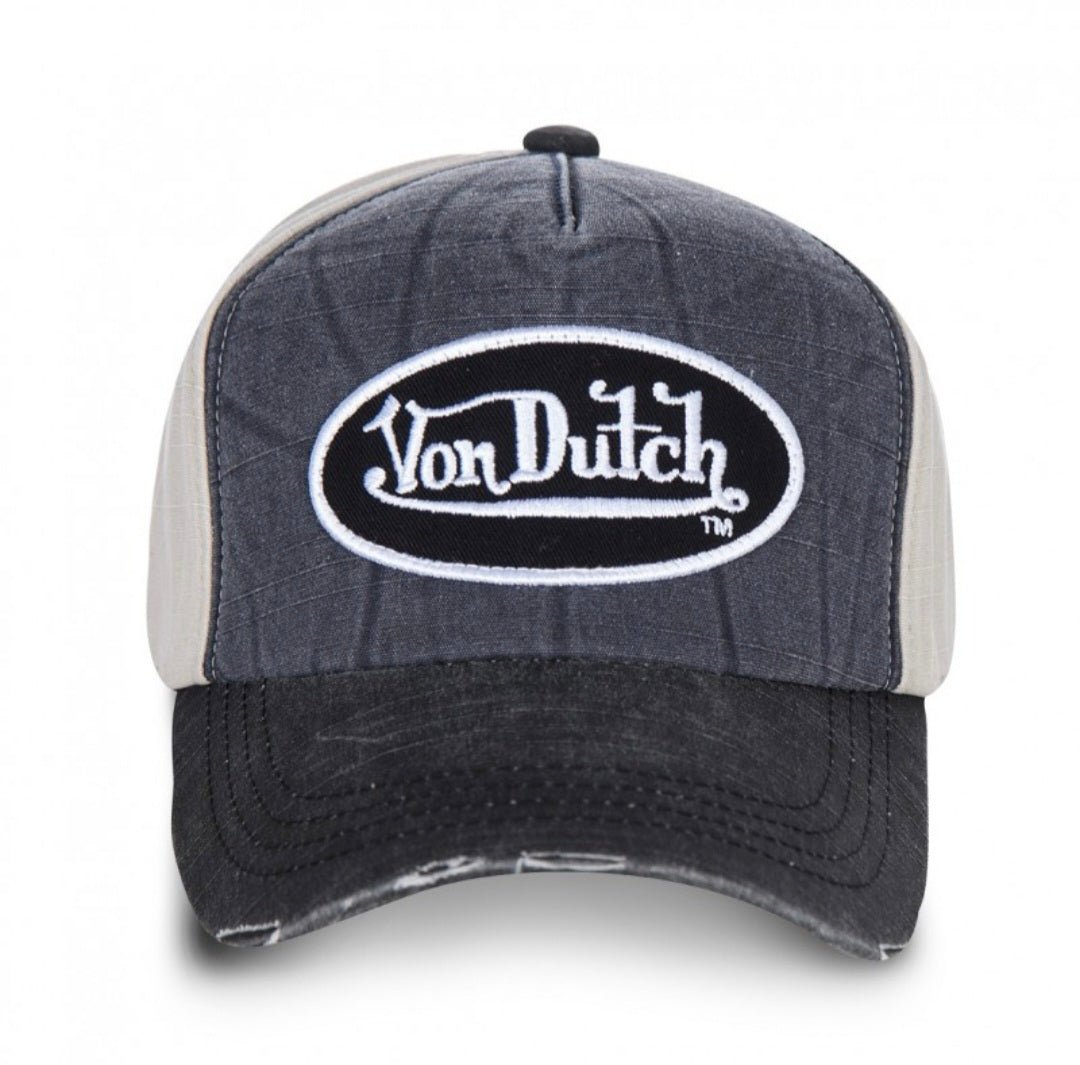Gorra Von Dutch JACK7 Gris Blanca - intershopgc - Tienda de gorras online - Maspalomas