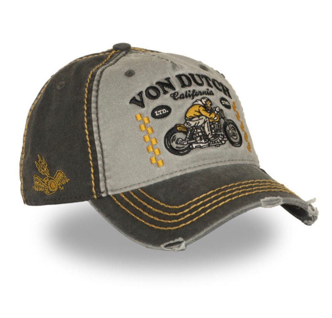 Gorra Von Dutch Retro09 Gris - intershopgc - Tienda de gorras online - Maspalomas
