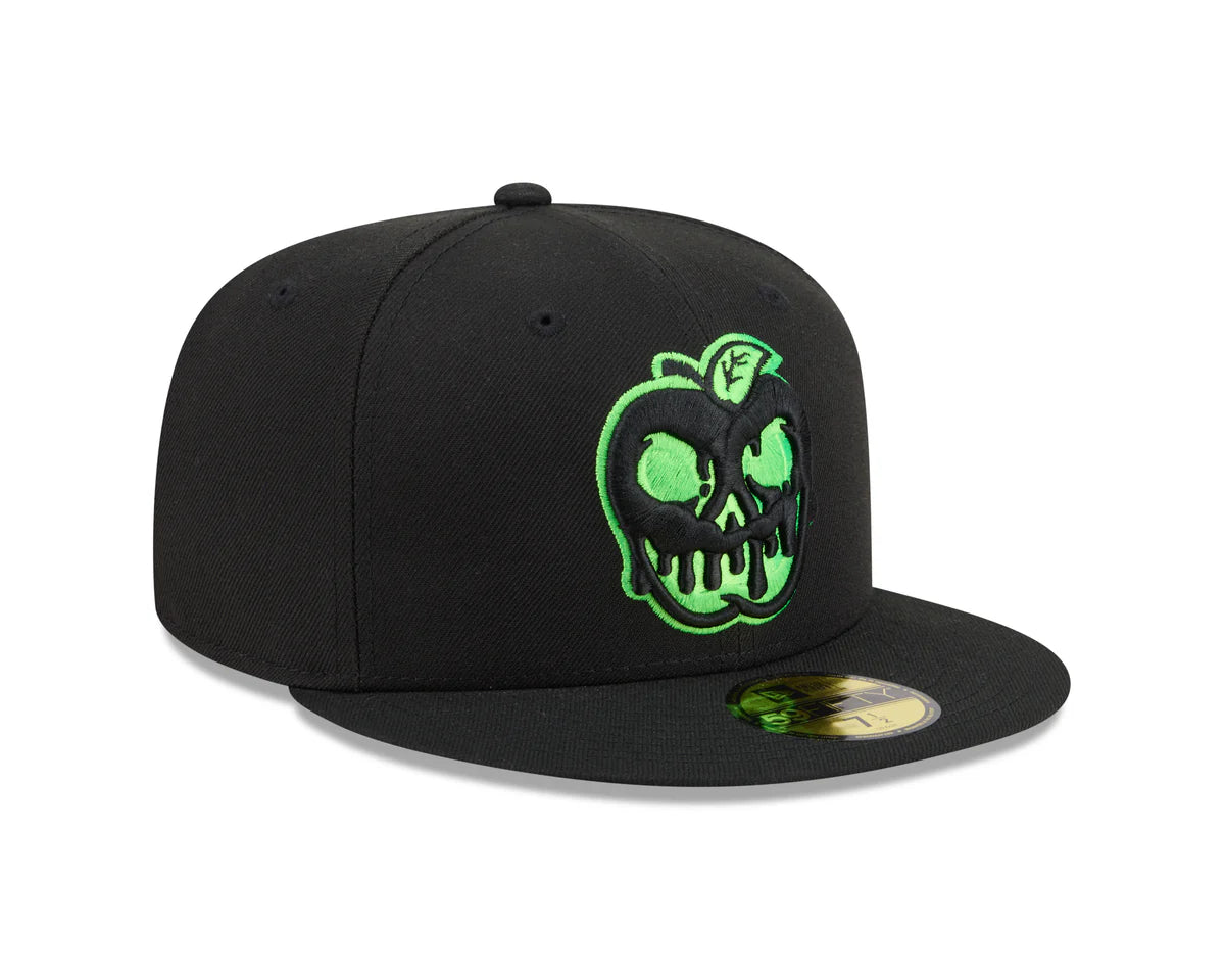 Gorra New Era 59FIFTY Negra hill city howlers poison apples