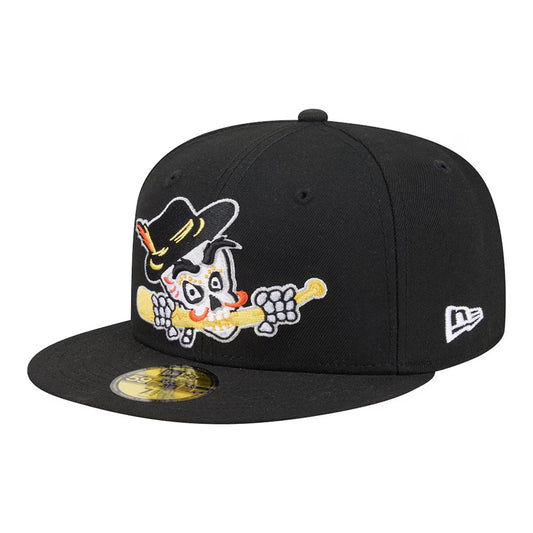 Gorra New Era 59FIFTY negra Inland Empire 66ers MILB