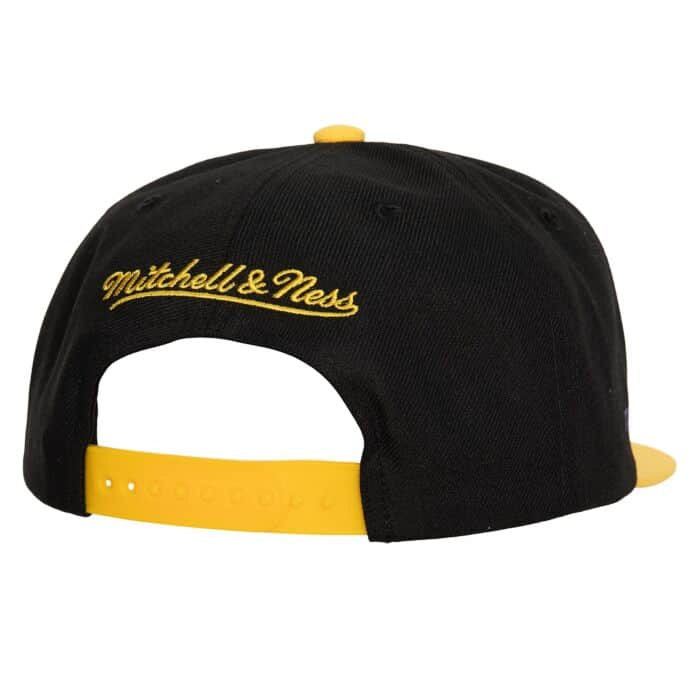 2 TONOS Pengüins snapback negra y amarilla