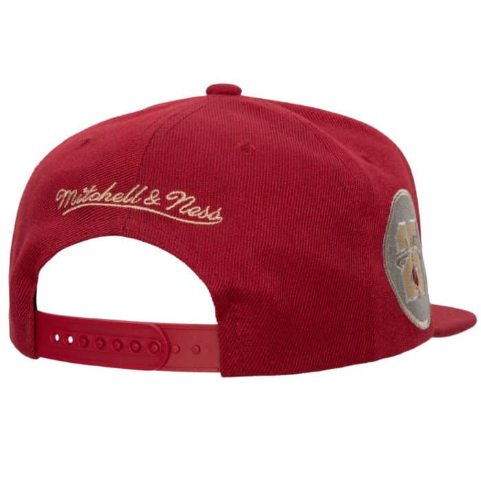 WITH LOVE Gorra roja miami heat  snapback visera plana