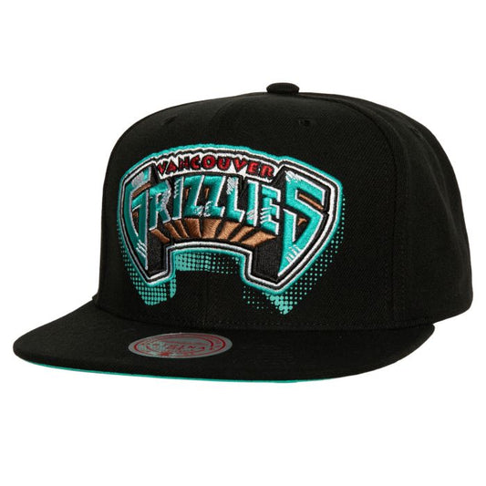 BIG FACE 7.0 Grizzlies snapback negra