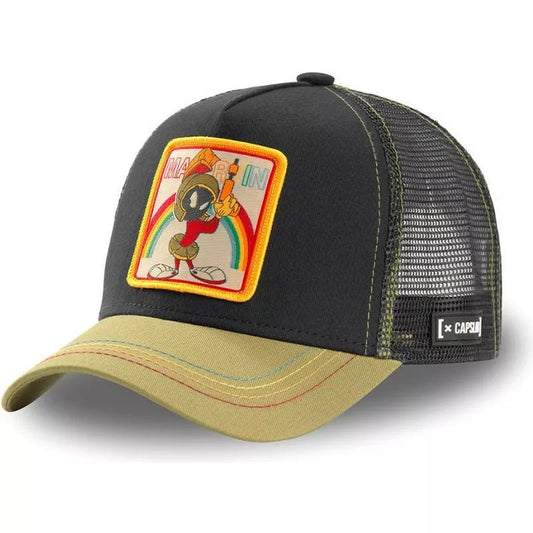 Marvin Gorra trucker negra el Marciano LOO MAR1 visera curva khaki - intershopgc - Tienda de gorras online - Maspalomas