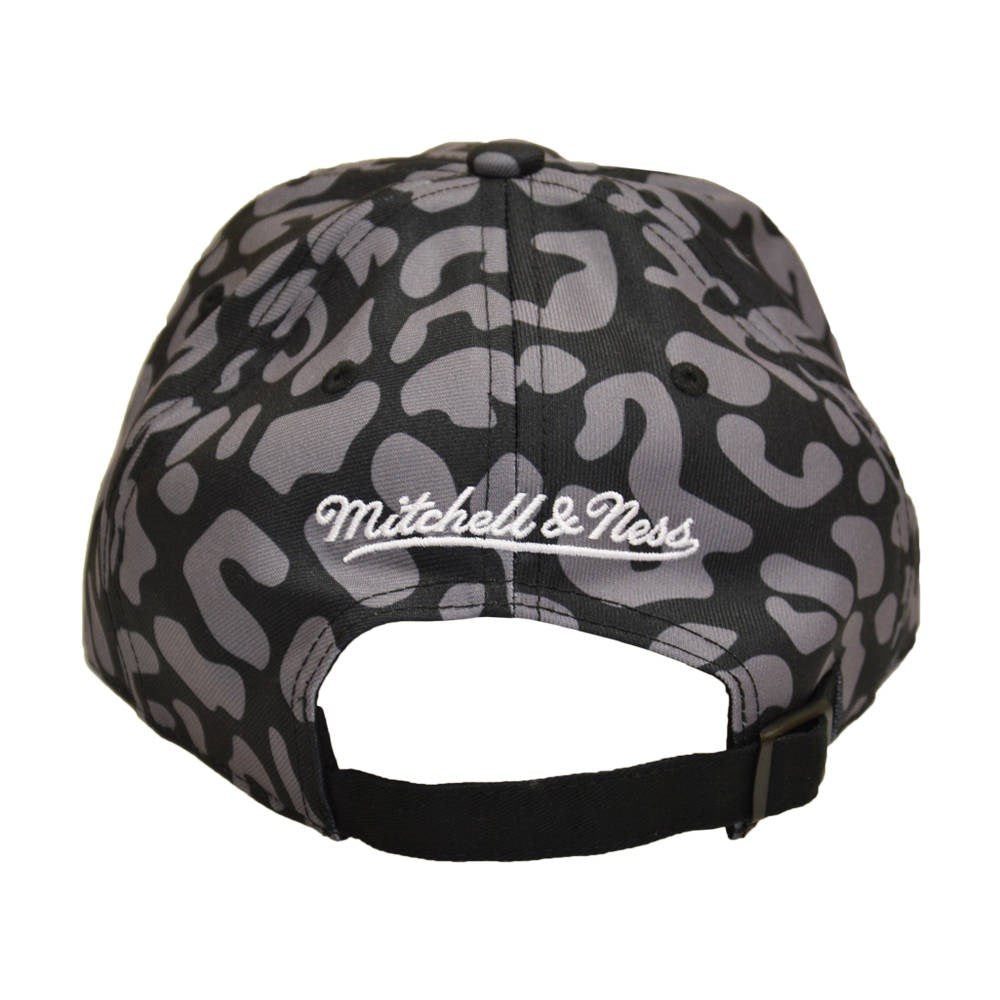 Miami heat estampado leopardo gris y negro wild style strapback