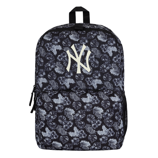 Mochila New York Yankees negra floral - Mundogorrasgc