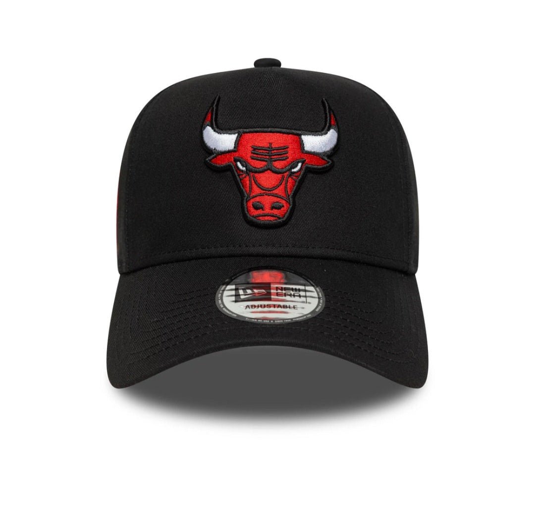 New era Bulls 9FORTY E - Frame Patch Side negra - intershopgc