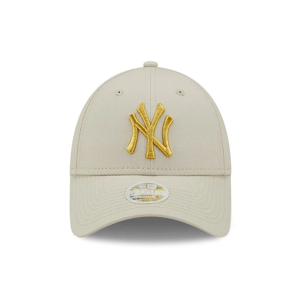 New York Yankees 9FORTY Mujer beige metallic - Mundogorrasgc
