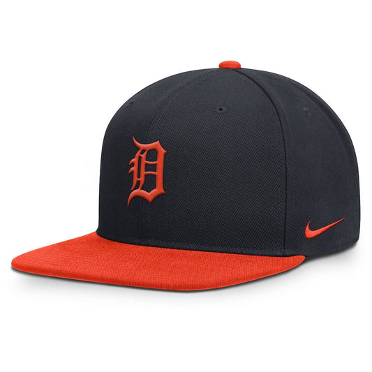 Nike Detroit Tigers Primetime Pro Dri - FIT Azul Marino naranja - Mundogorrasgc