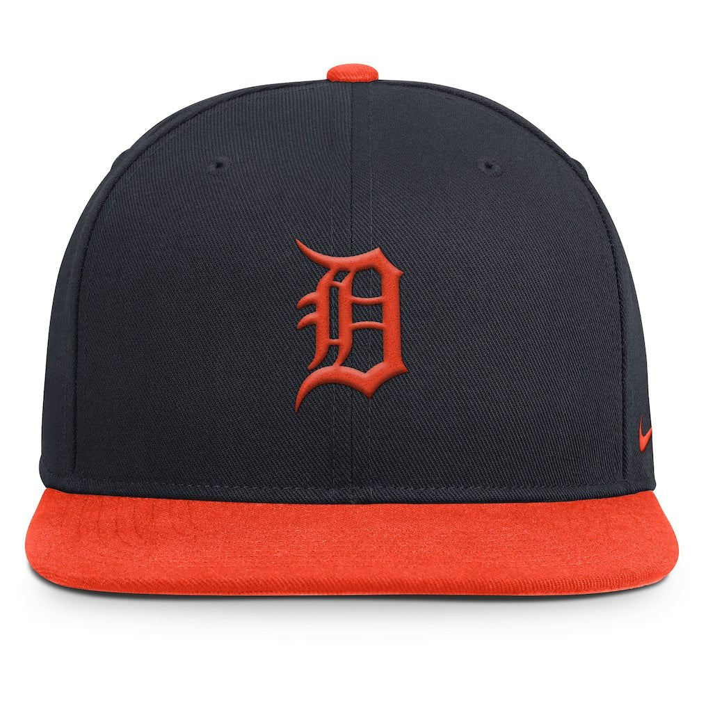 Nike Detroit Tigers Primetime Pro Dri - FIT Azul Marino naranja - Mundogorrasgc