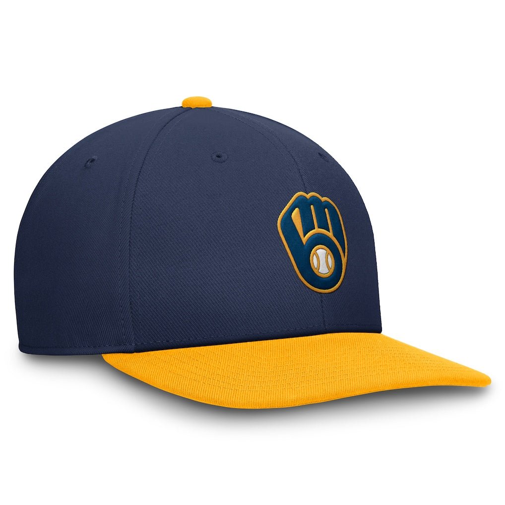 Nike Milwaukee Brewers Primetime Pro Dri - FIT Azul y amarilla - Mundogorrasgc