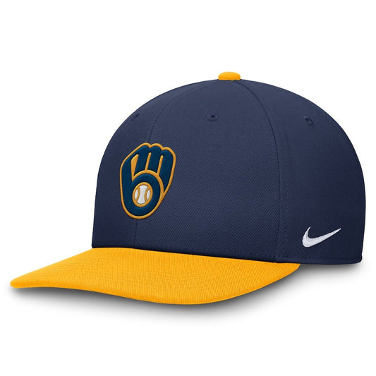 Nike Milwaukee Brewers Primetime Pro Dri - FIT Azul y amarilla - Mundogorrasgc