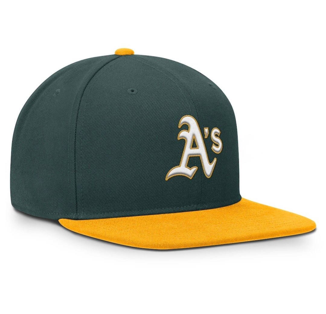Nike Oakland Athletics Primetime Pro Dri - FIT Verde y Amarilla - Mundogorrasgc