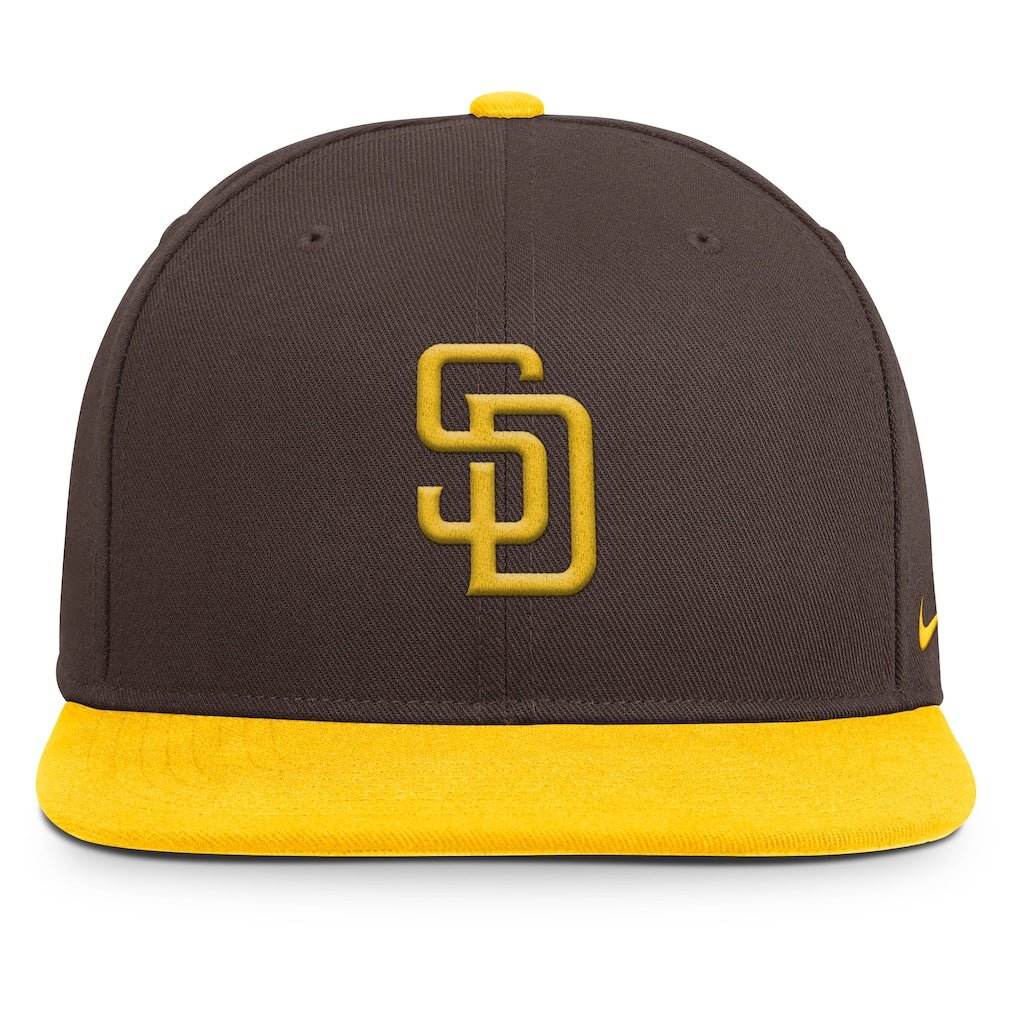 Nike San Diego Padres Primetime Pro Dri - FIT marrón y amarilla - Mundogorrasgc