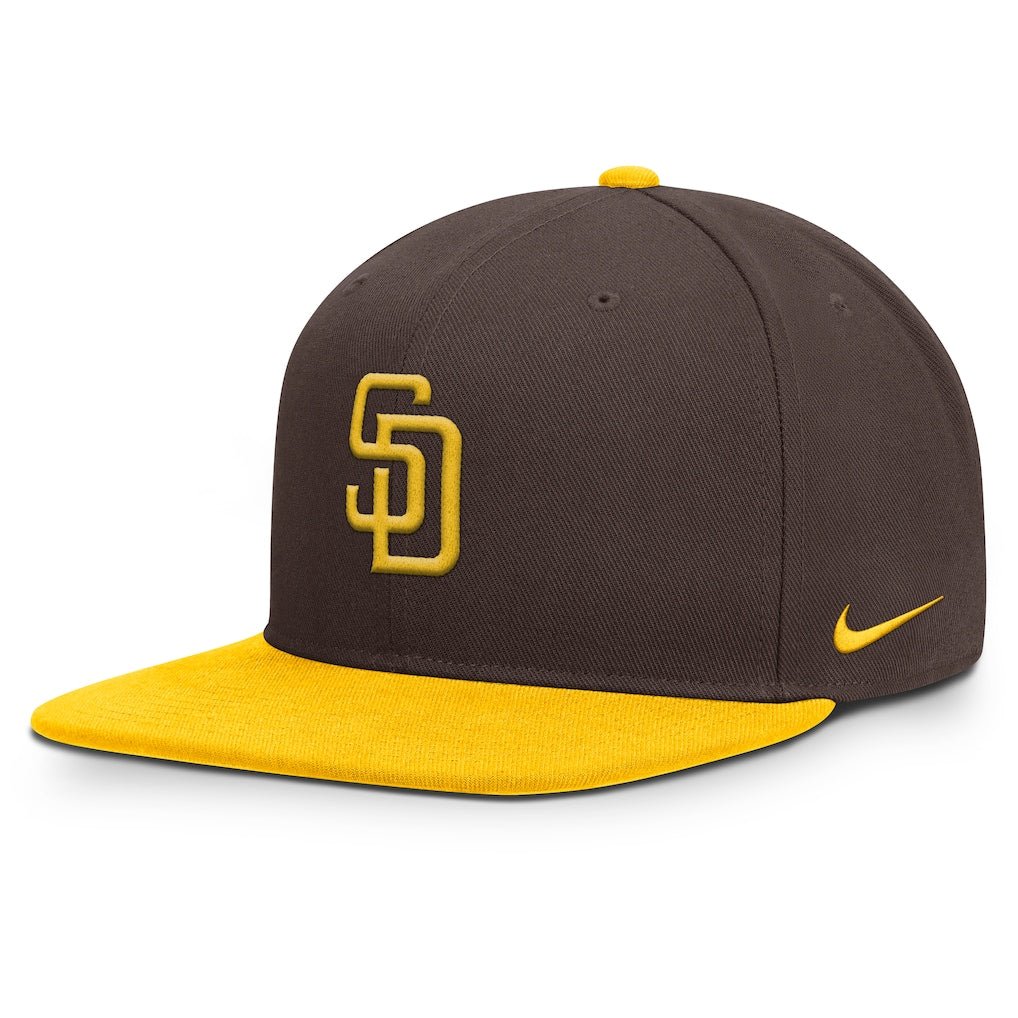 Nike San Diego Padres Primetime Pro Dri - FIT marrón y amarilla - Mundogorrasgc