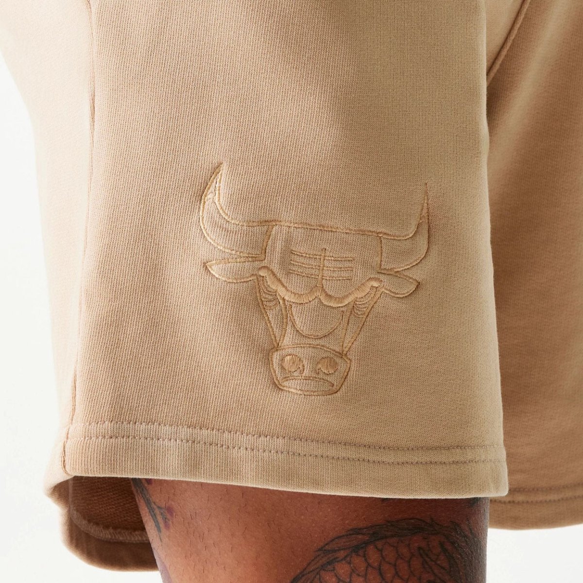 Pantalón corto Chicago Bulls beige efecto lavado - Mundogorrasgc