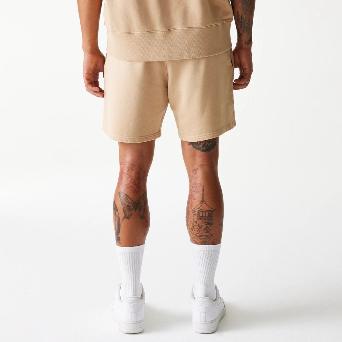 Pantalón corto Chicago Bulls beige efecto lavado - Mundogorrasgc