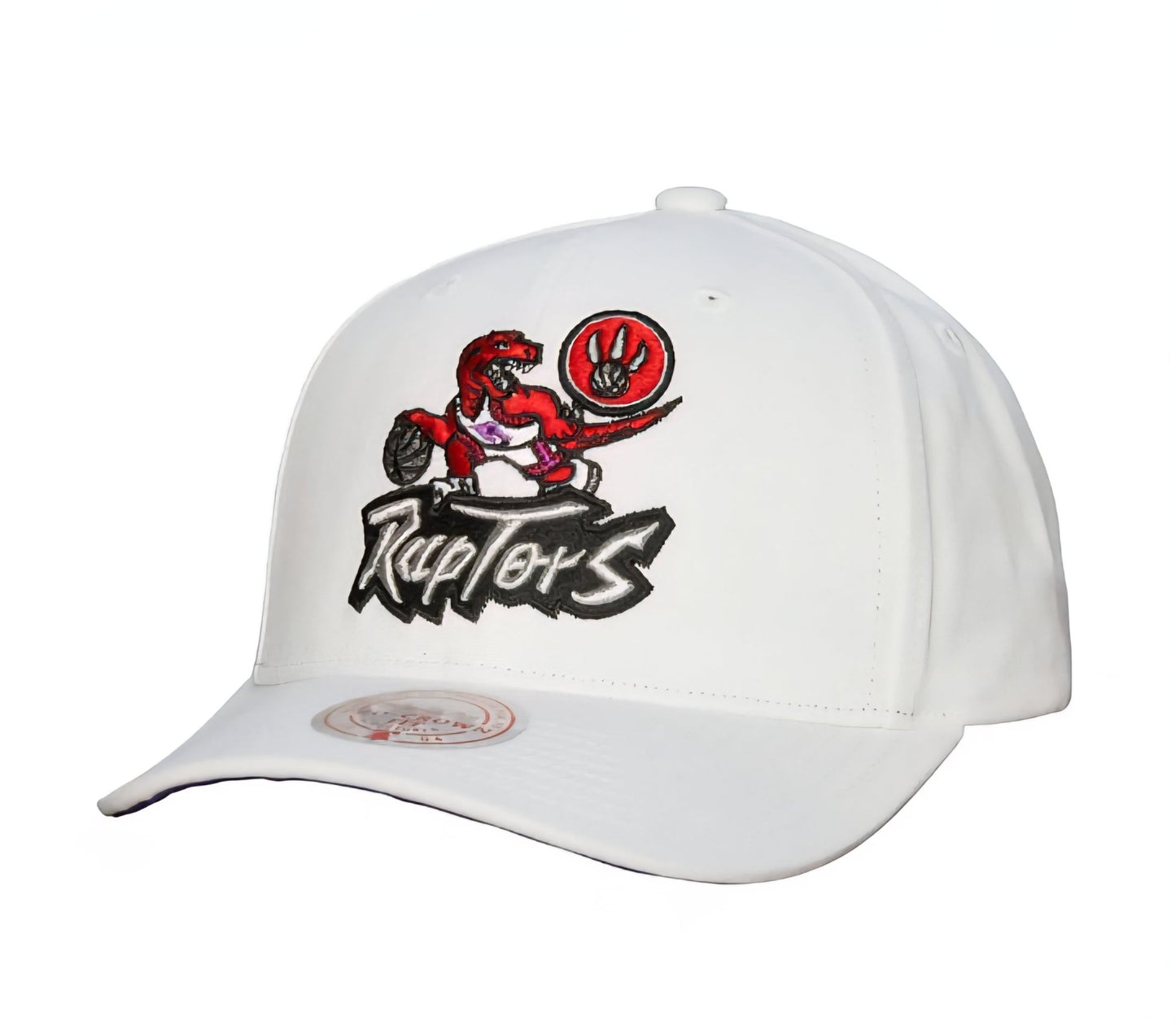Raptors blanca M&N curva - intershopgc - Tienda de gorras online - Maspalomas