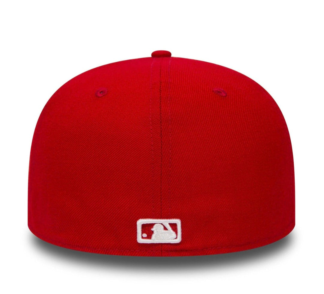 Gorra cerrada LA dodgers 59fifty roja