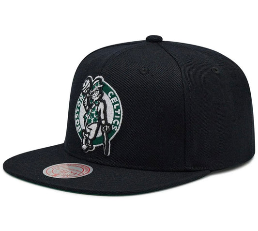 Gorra Mitchell & Ness Boston Celtics Top Spot Snapback  Negra – Parche Finales 2008