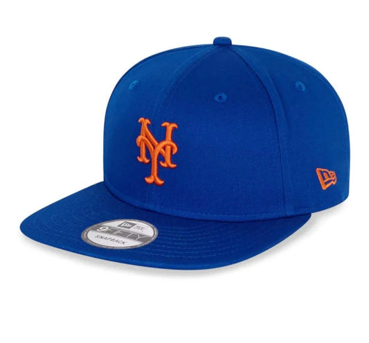 Gorra New Era 9FIFTY Snapback New York Mets Azul/Naranja
