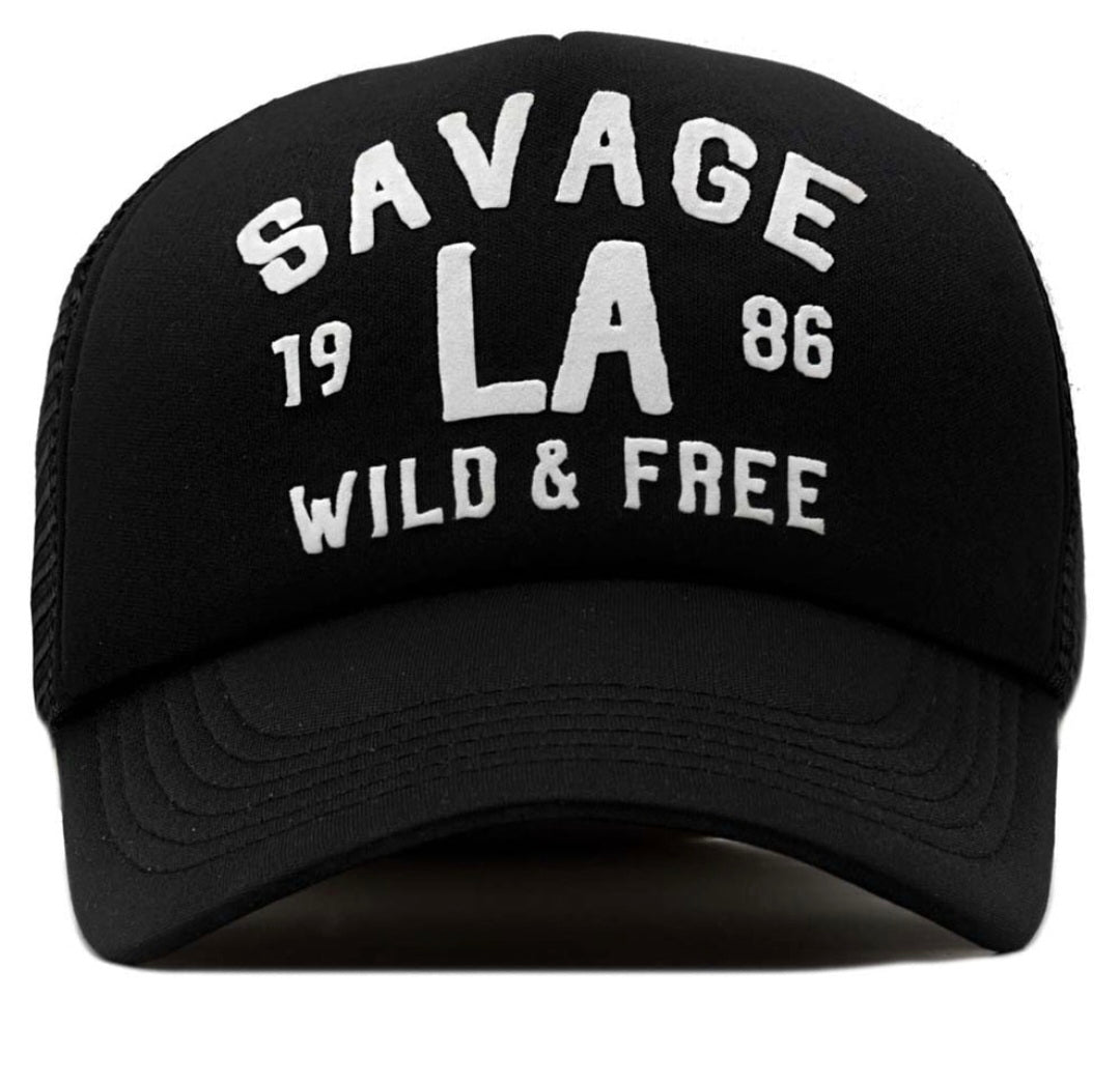 Gorra Joylife Savage negra – Trucker ajustable