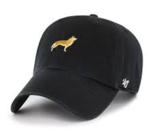 Gorra negra perro collie lassie 47 clean up