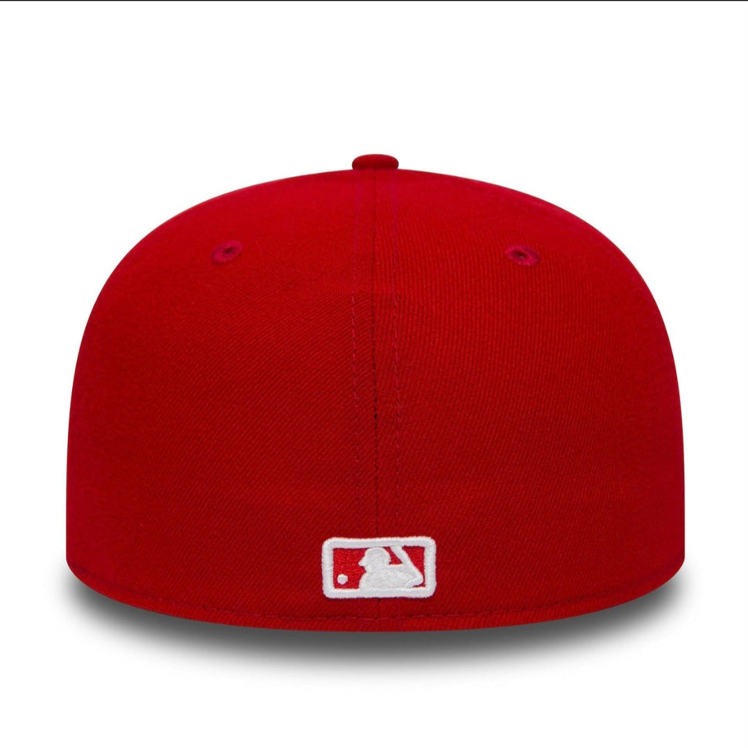 Gorra roja ny cerrada 59fifty new era