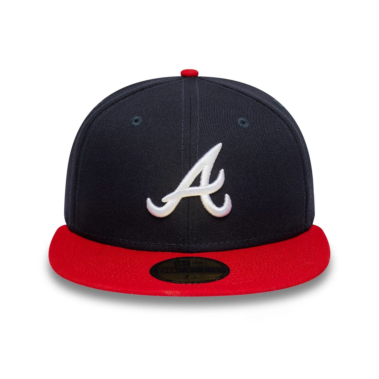 Atlanta braves azul marino y rojo 59fifty new era