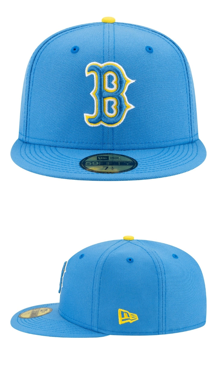 Gorra cerrada Boston red sox celeste 59FIFTY