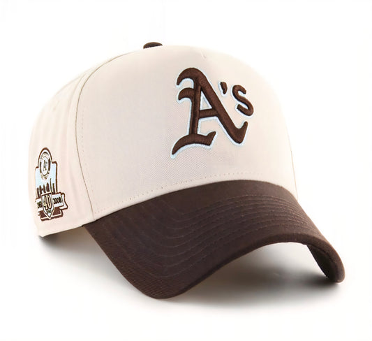 Gorra ’47 Oakland Athletics Marfil/Marrón – Cooperstown