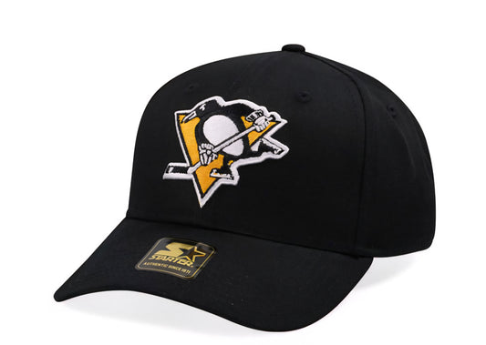 Gorra Starter NHL Pittsburgh Penguins “Score” – Snapback curva negra