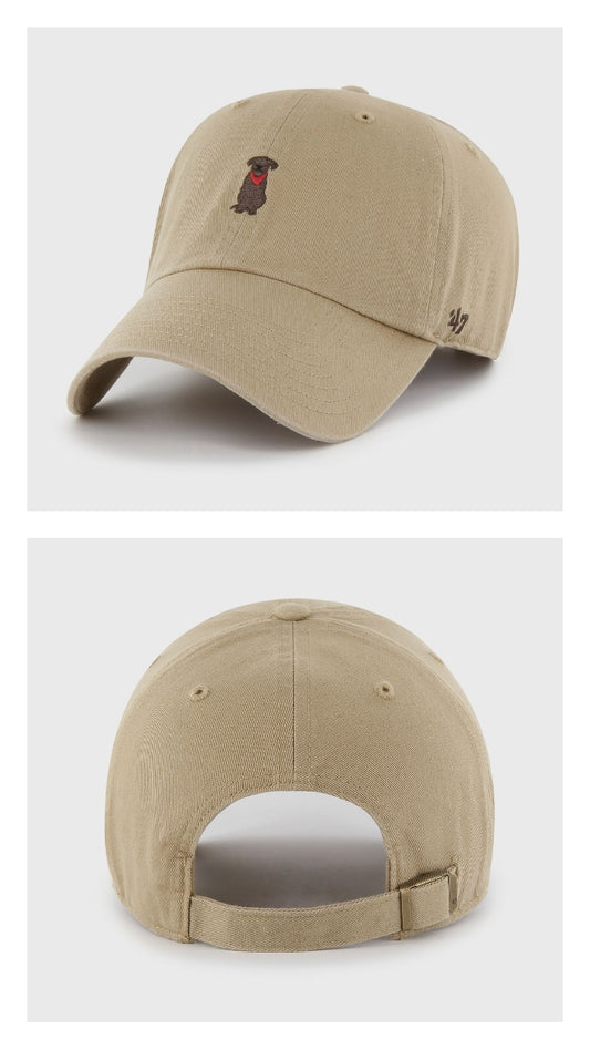 Gorra icono perro labrador 47 clean up khaki