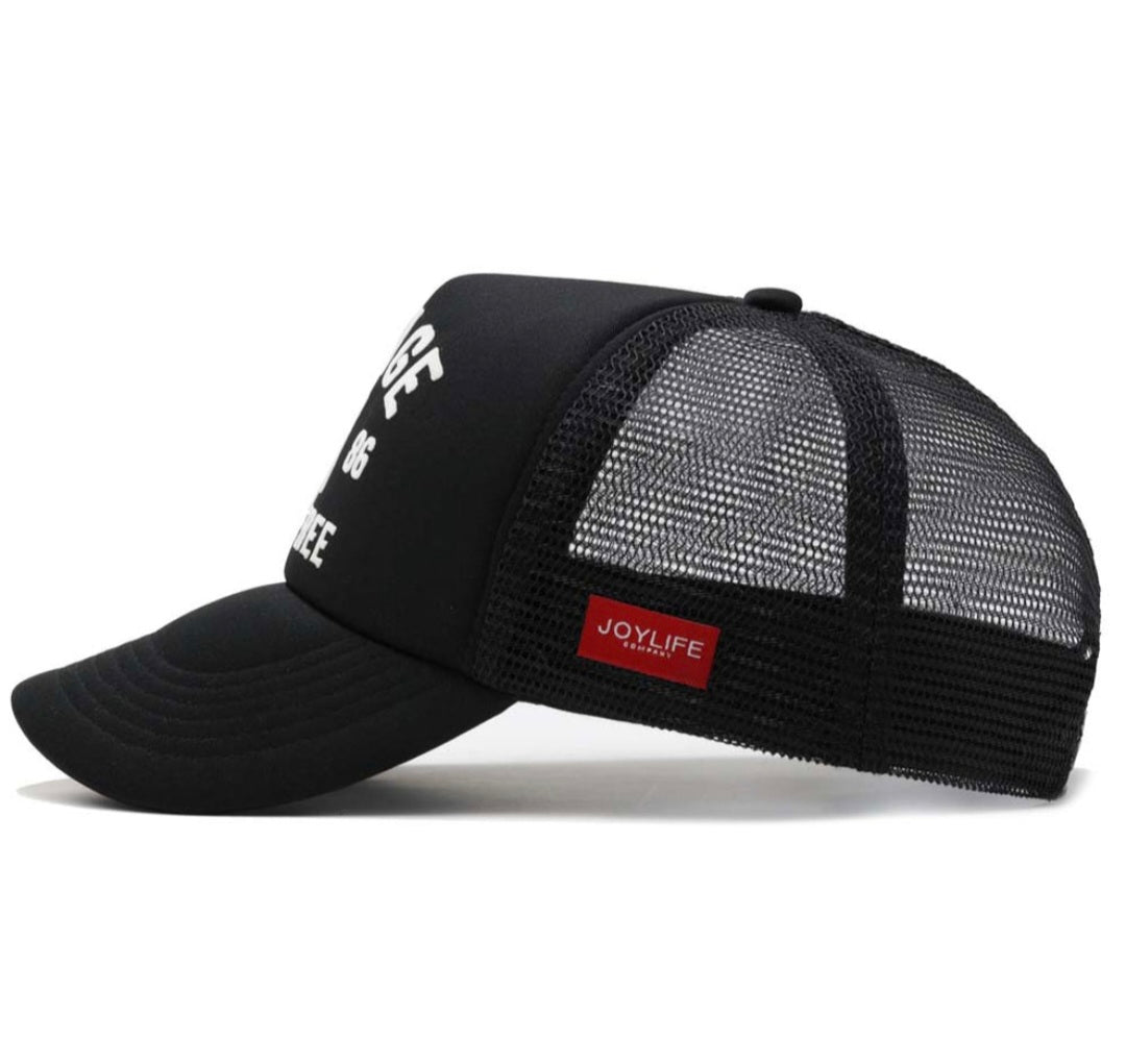 Gorra Joylife Savage negra – Trucker ajustable
