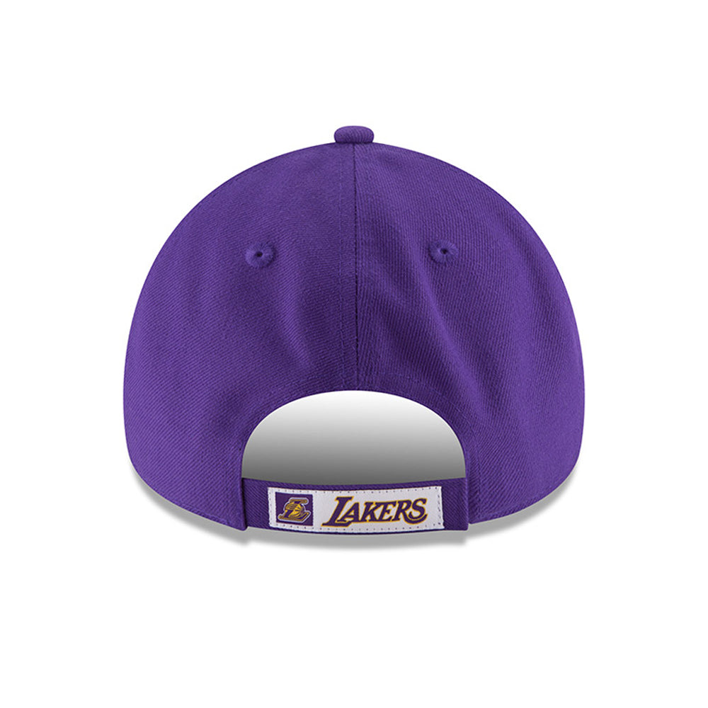 Gorra new era los angeles lakers morada 9forty autoadherente