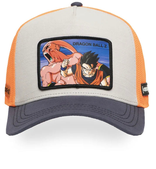 Gorra beige azul y naranja Gohan vs Majin Buu – Dragon Ball Z – Capslab