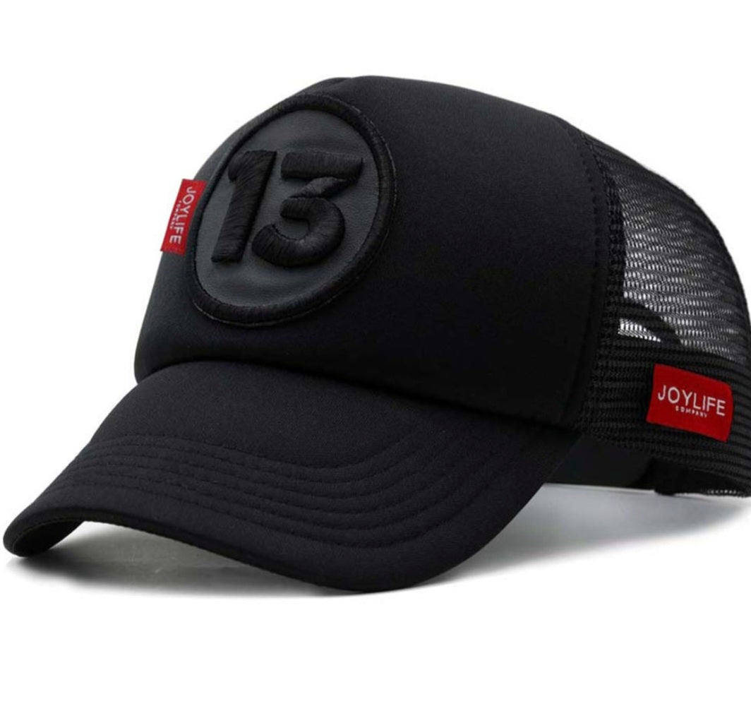 Gorra negra 13 THIRTEEN Joylife – trucker