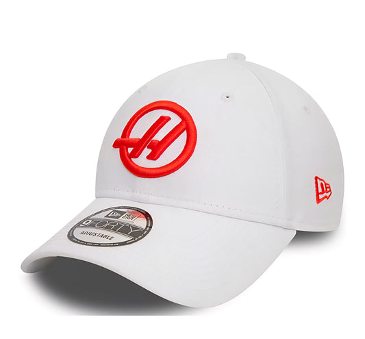 Gorra Haas blanca adjustable snapback