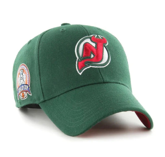 Gorra Snapback New Jersey Devils verde oscuro – Edición Stanley Cup Heritage 2003