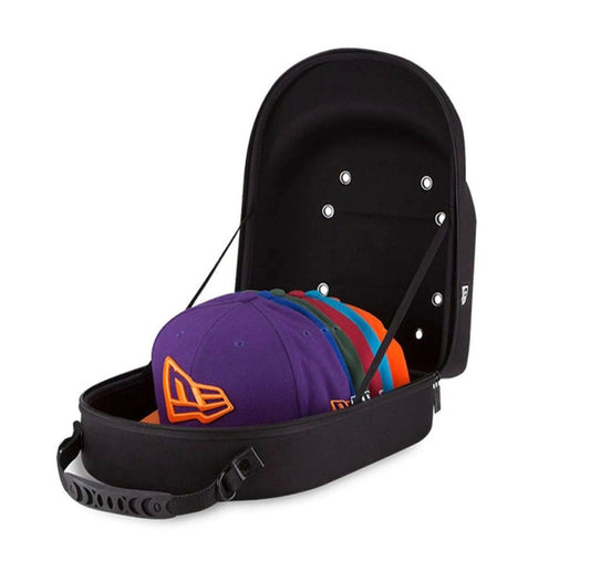 Portador estuche new era para 6 Gorras negro