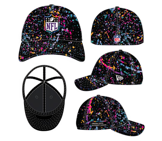 Gorra NFL Crucial Catch “Intercept Cancer” Splash Multicolor | New Era 39THIRTY Stretch Fit