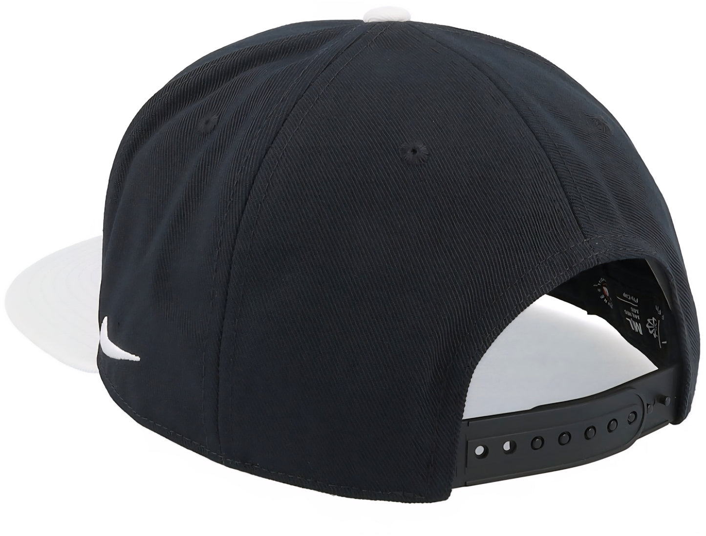 Gorra Nike MLB Dri-Fit Chicago White Sox negra y blanca | visera plana