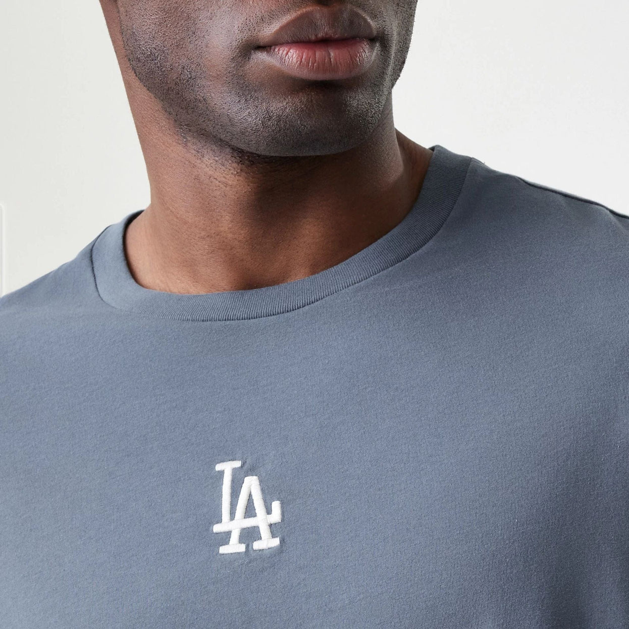 Camiseta new era LA Dodgers Gris midi Oversized