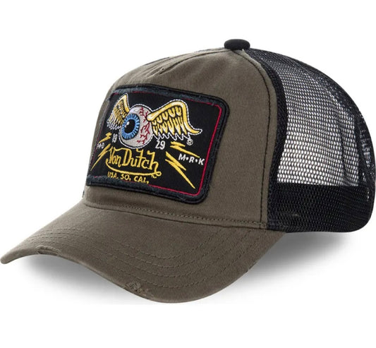 Gorra Trucker von dutch TRUCK06 – Marrón y Negra