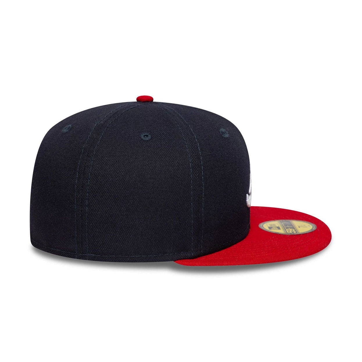 Atlanta braves azul marino y rojo 59fifty new era