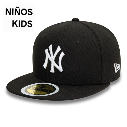Gorra NIÑOS negra 59FIFTY new era NY yankees