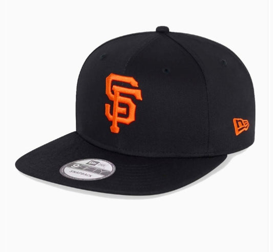Gorra New Era 9FIFTY San Francisco Giants Negra con Logo Naranja – Estilo con ADN propio